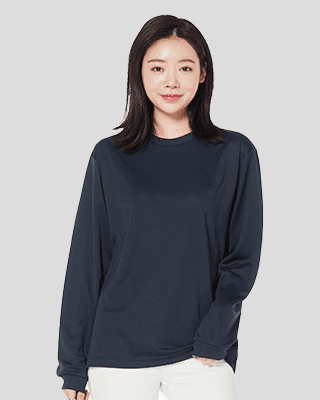 프린트스타 소매 시보리 롱슬리브 (17수)