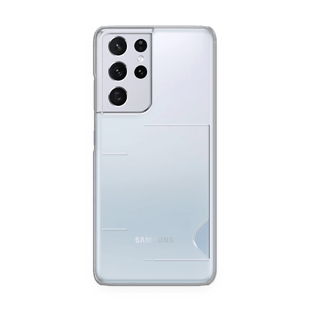 갤럭시 S21 Ultra 반투명 카드 케이스 - 1