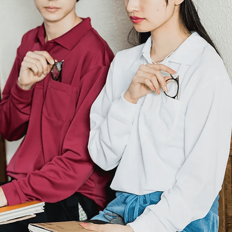 글리머 드라이 포켓 폴로 롱슬리브 - 1