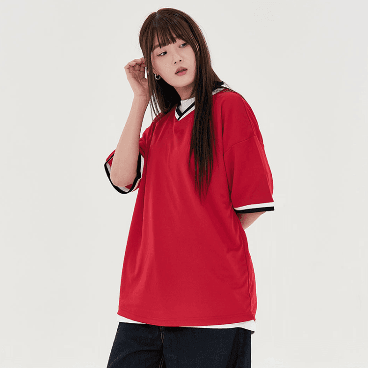 유나이티드 애슬 드라이 루즈핏 반팔티 - 1