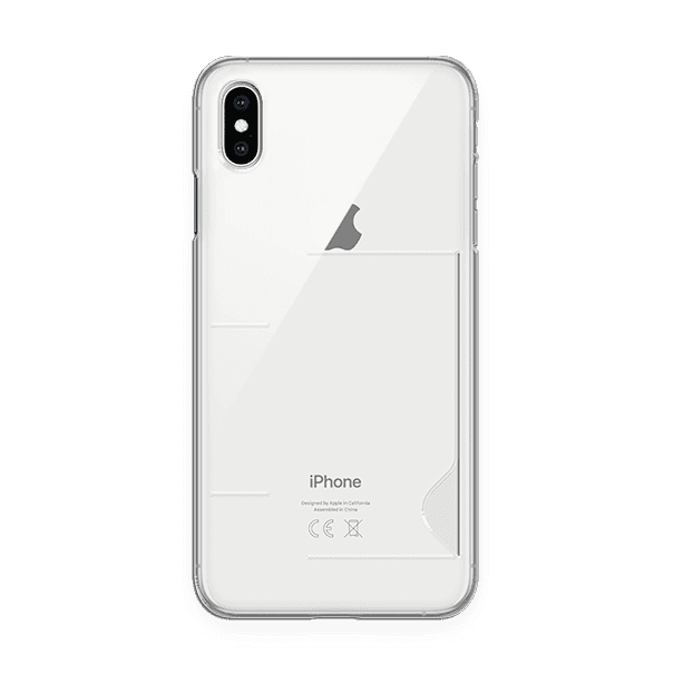 아이폰 XS MAX 반투명 카드 케이스 - 1